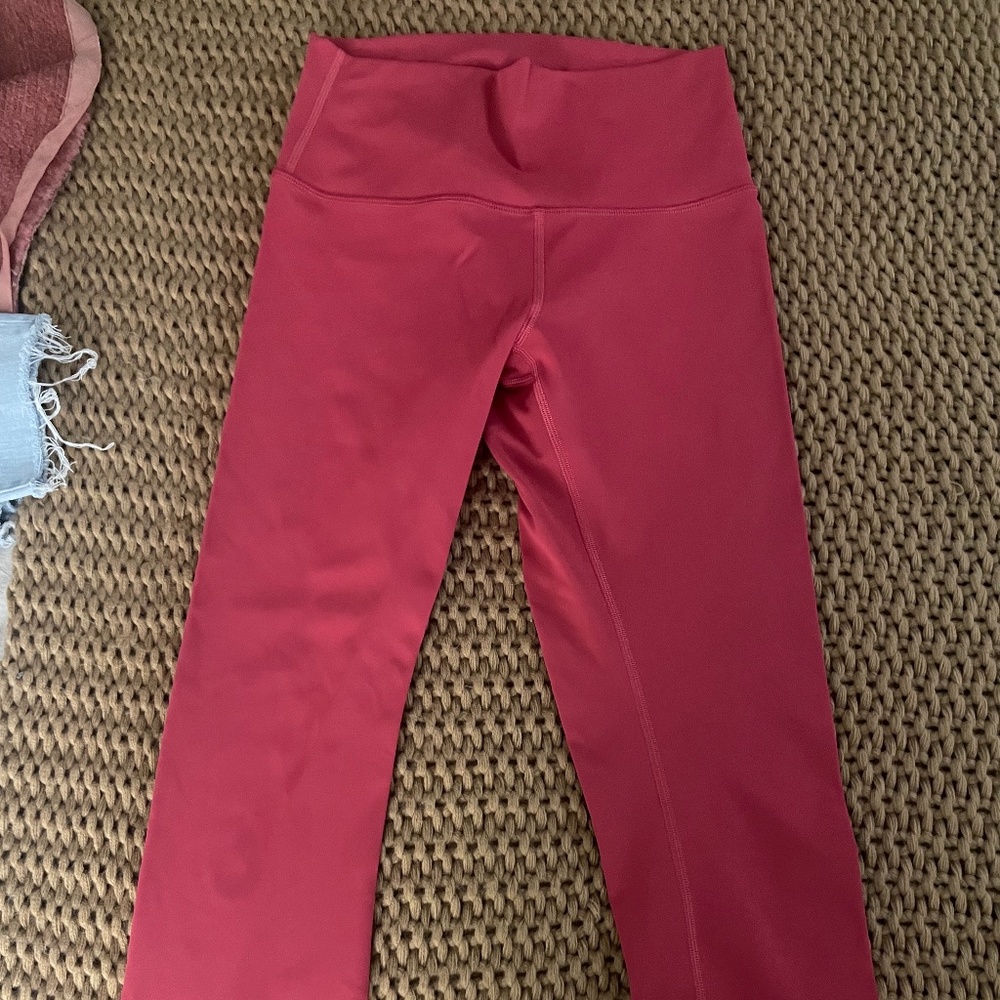 lululemon athletica Red Leggings
